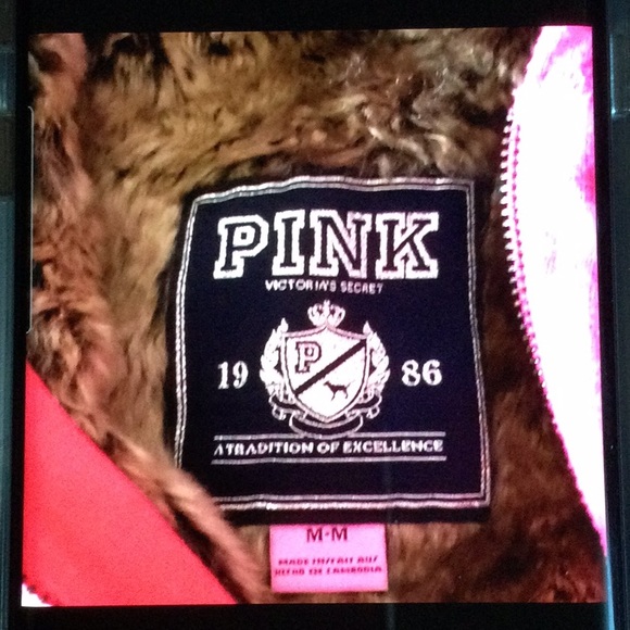VS Pink lined jacket - Picture 2 of 5